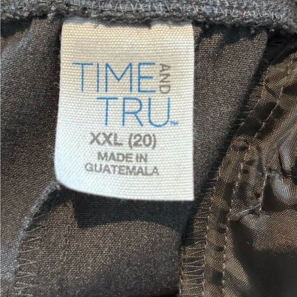 Time and Tru Women’s Gray Dress Pants Size XXL (20) | Straight Leg Career Work - Picture 2 of 8